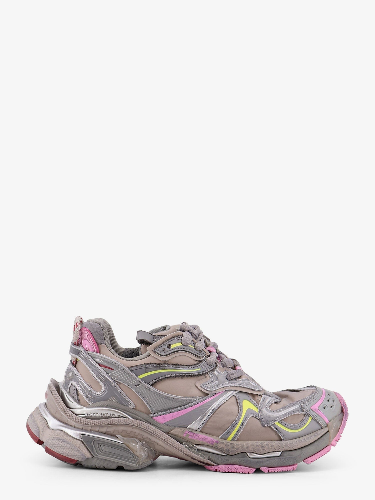Balenciaga Women's Runner Sneakers Gold