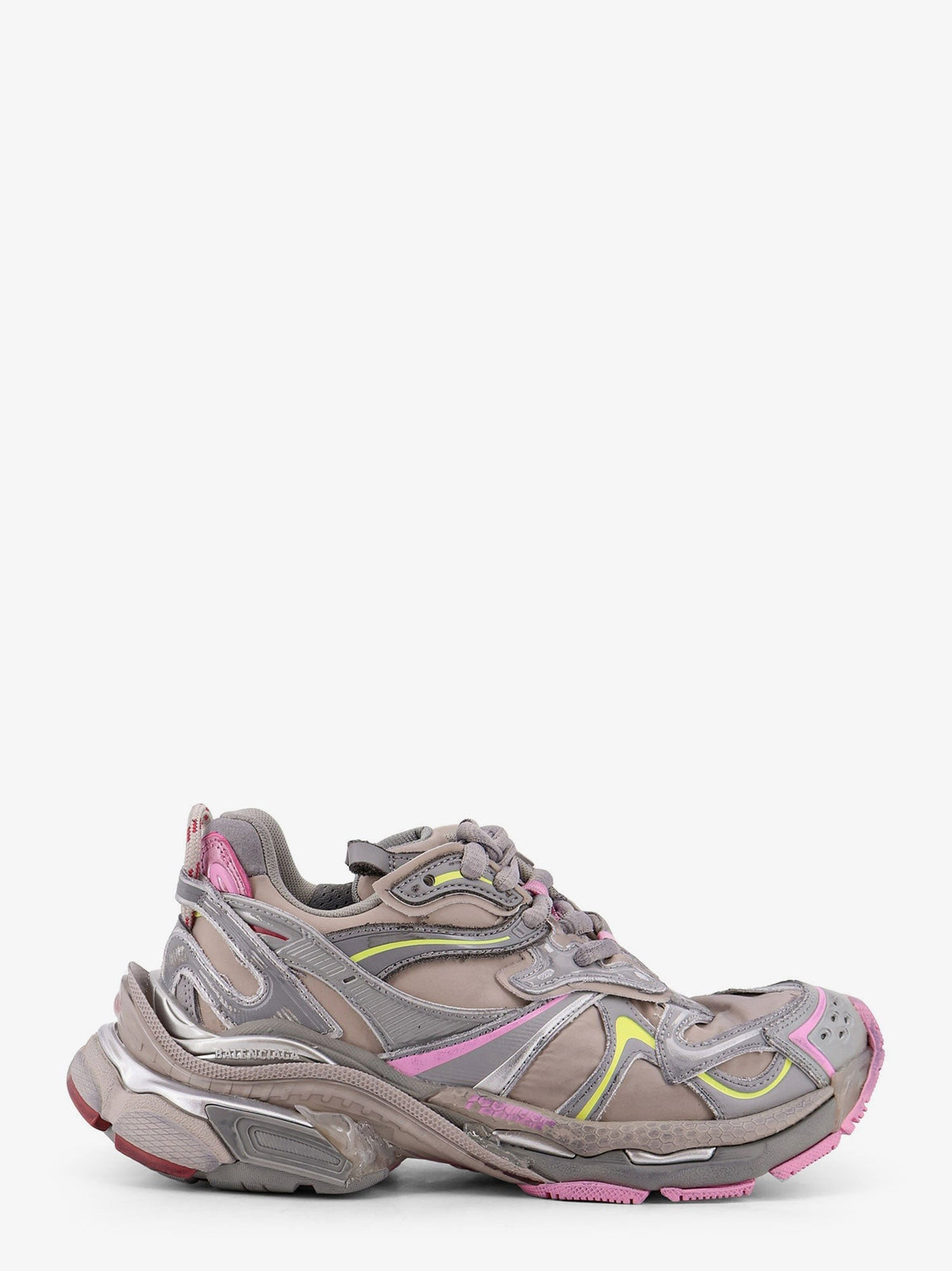 Balenciaga Women's Runner Sneakers Gold