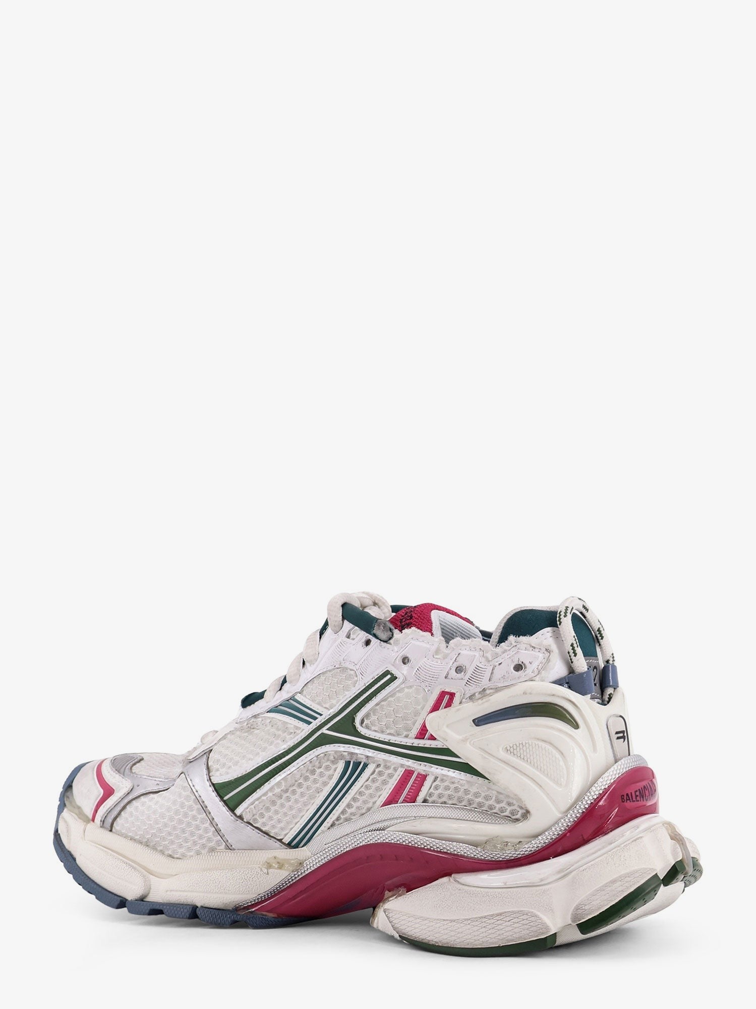 Balenciaga Men's Runner Sneakers Gold