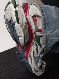 Balenciaga Men's Runner Sneakers Gold