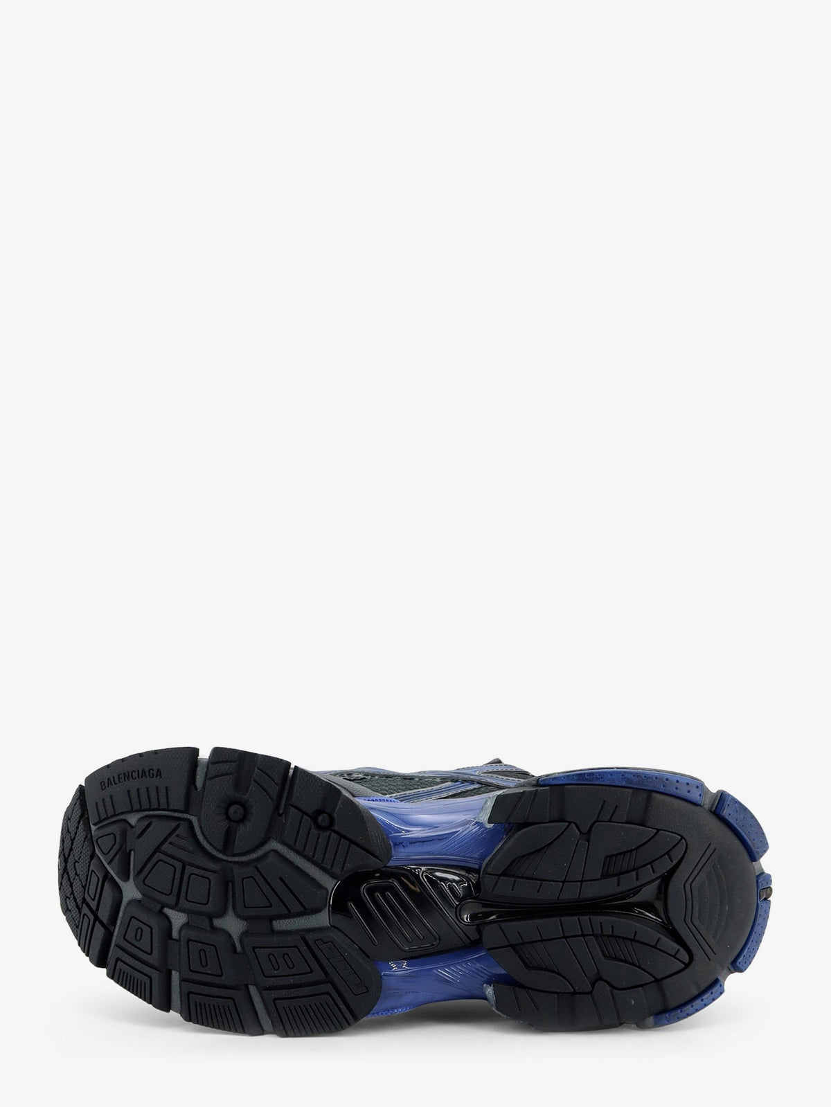 Balenciaga Men's Runner Sneakers in Mesh Black