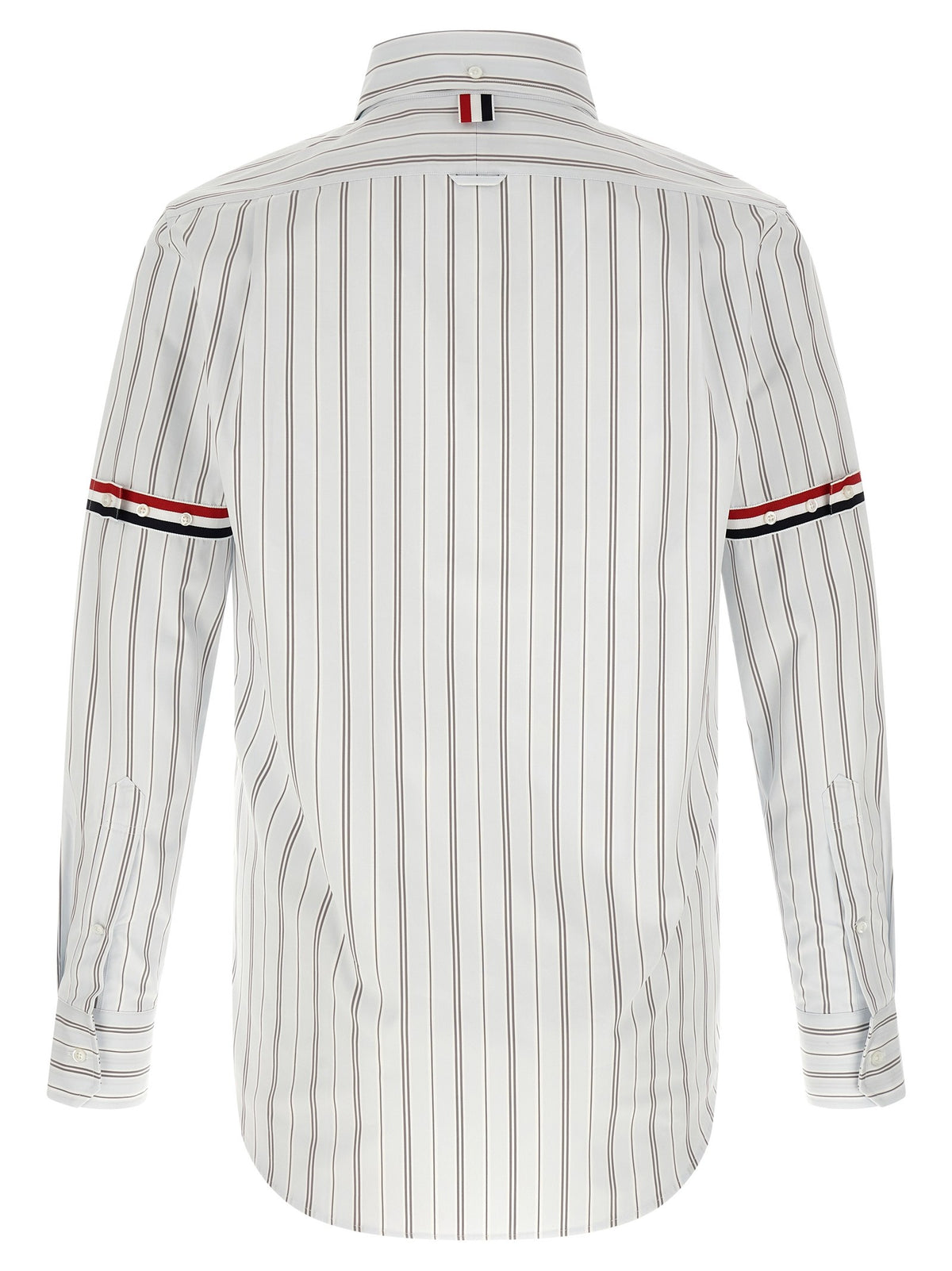 Thom Browne Rwb Headband Shirt Blue