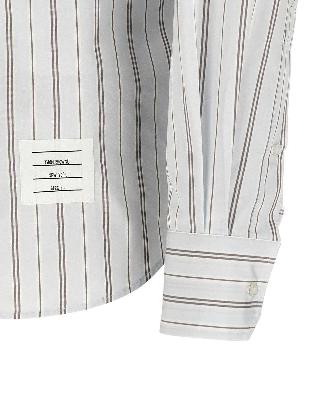 Thom Browne Rwb Headband Shirt Blue