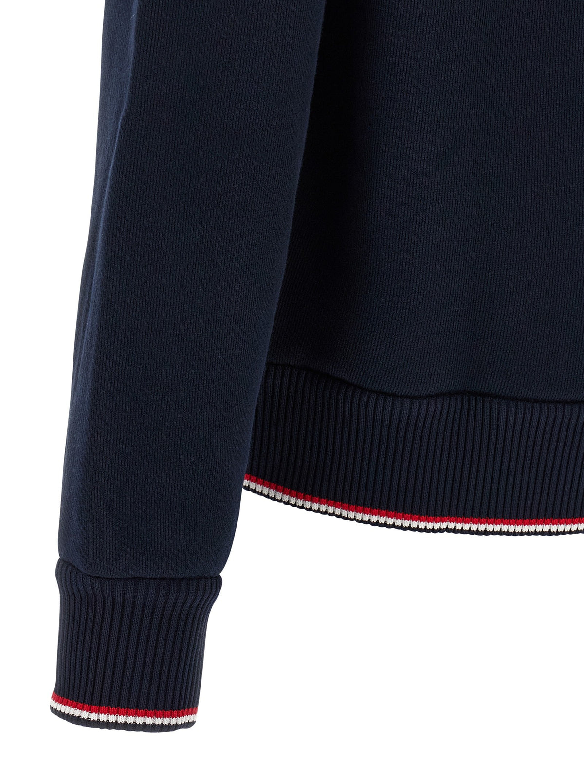 Thom Browne Rwb Piping Sweatshirt Blue