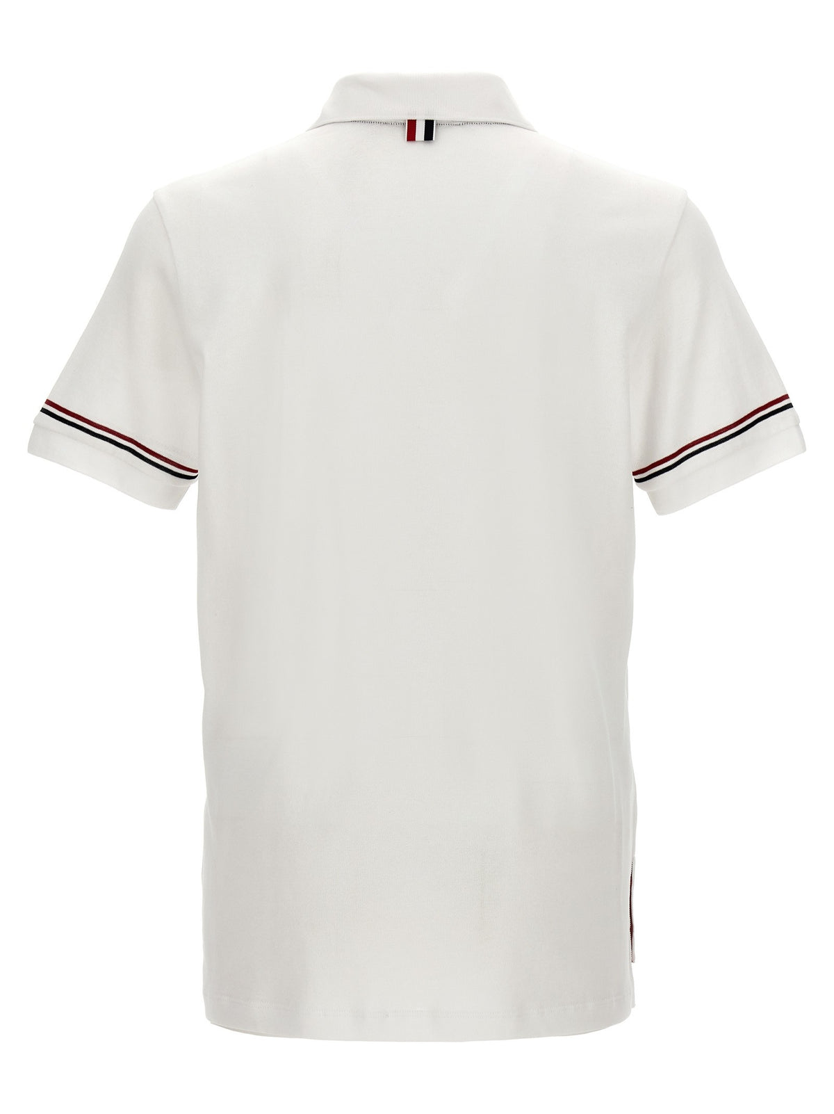 Thom Browne Rwb Polo Shirt White