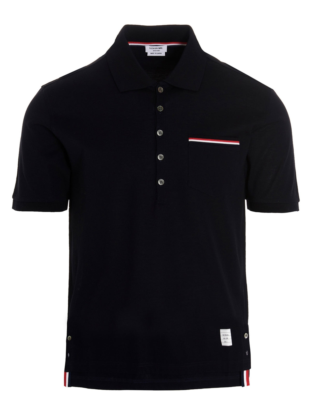Thom Browne Rwb Polo Shirt Blue