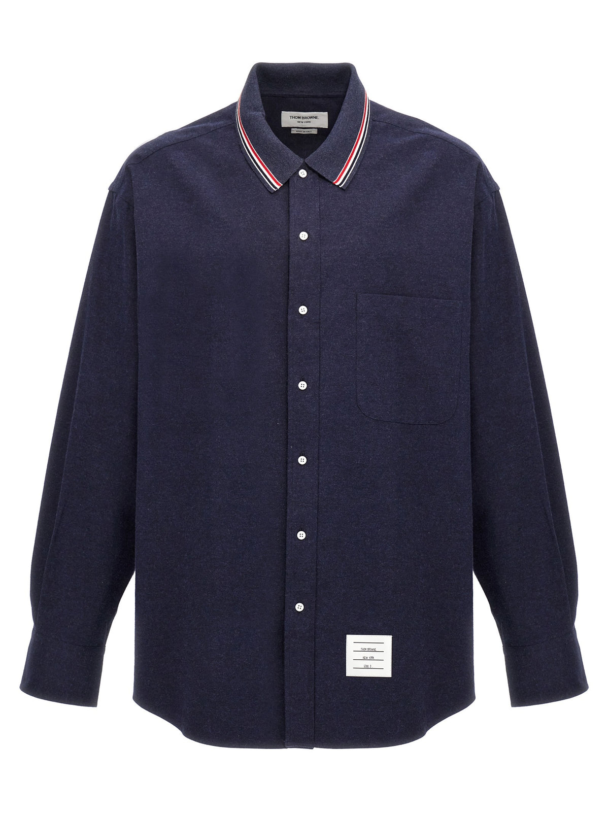 Thom Browne Rwb Shirt Blue