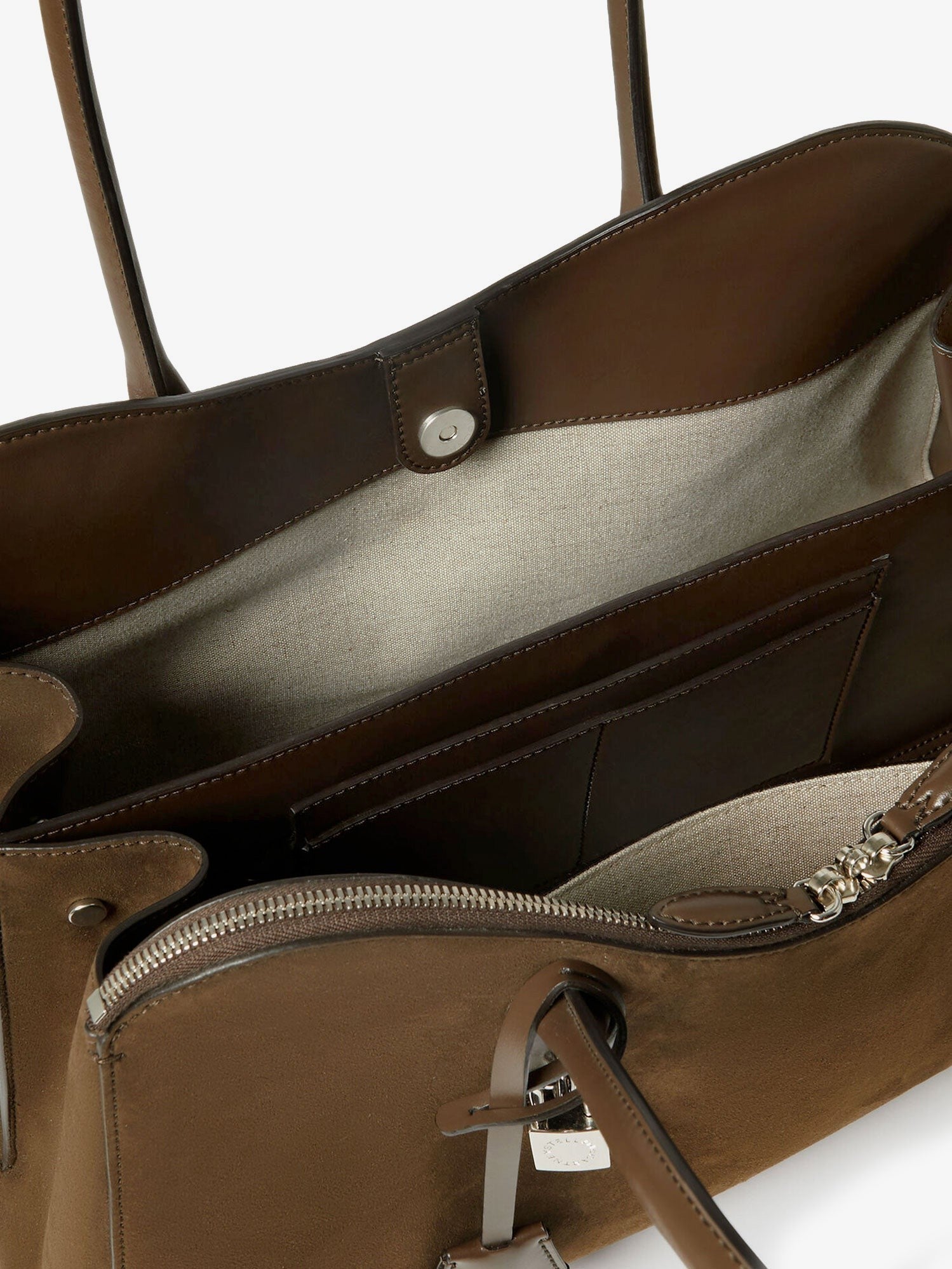 Stella McCartney Women's Ryder Open Shoulder Bag Brown