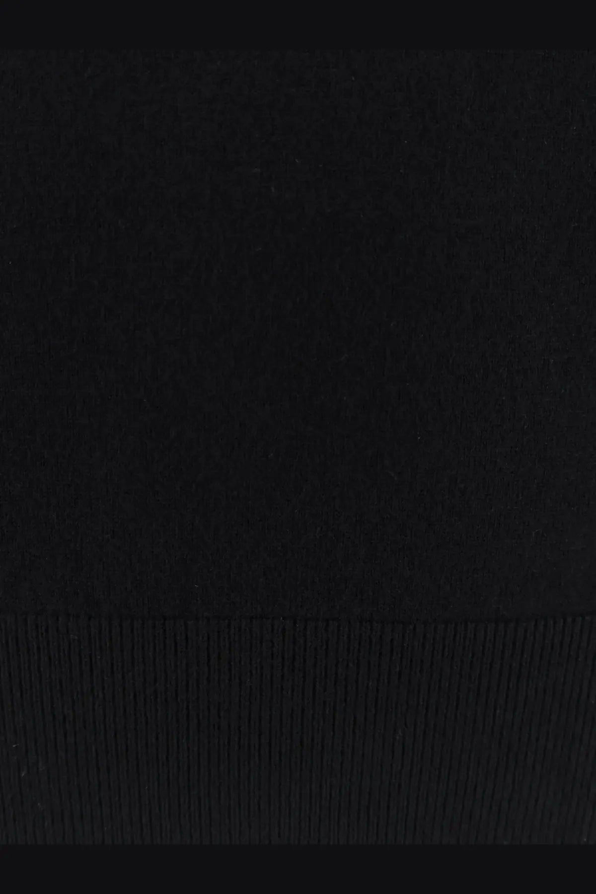 Black ribbed knit wool fabric with textured stretchy appearance from s max mara women’s idoneo sweater black
