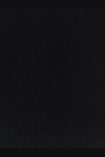 Black ribbed knit wool fabric with textured stretchy appearance from s max mara women’s idoneo sweater black