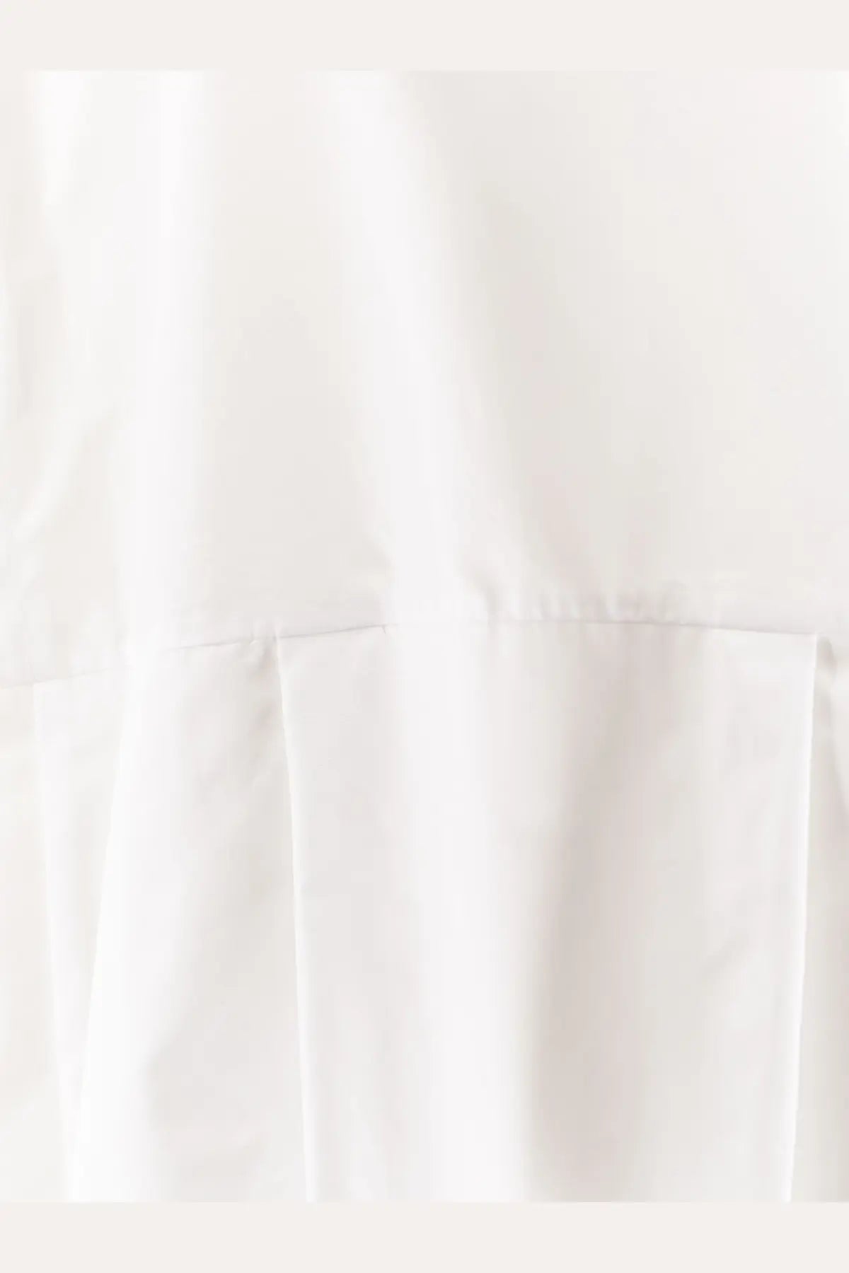 White cotton skirt with subtle pleated design from s max mara womens smmbrava vissuto cotton shirt collection