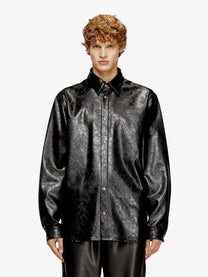 Diesel Men's Simply Qmbu Shirt Black