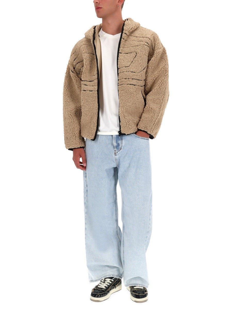 Diesel Men's Zat Sweatshirt Beige