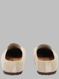 Birkenstock Unisex Sabot Amsterdam Wrapped Beige