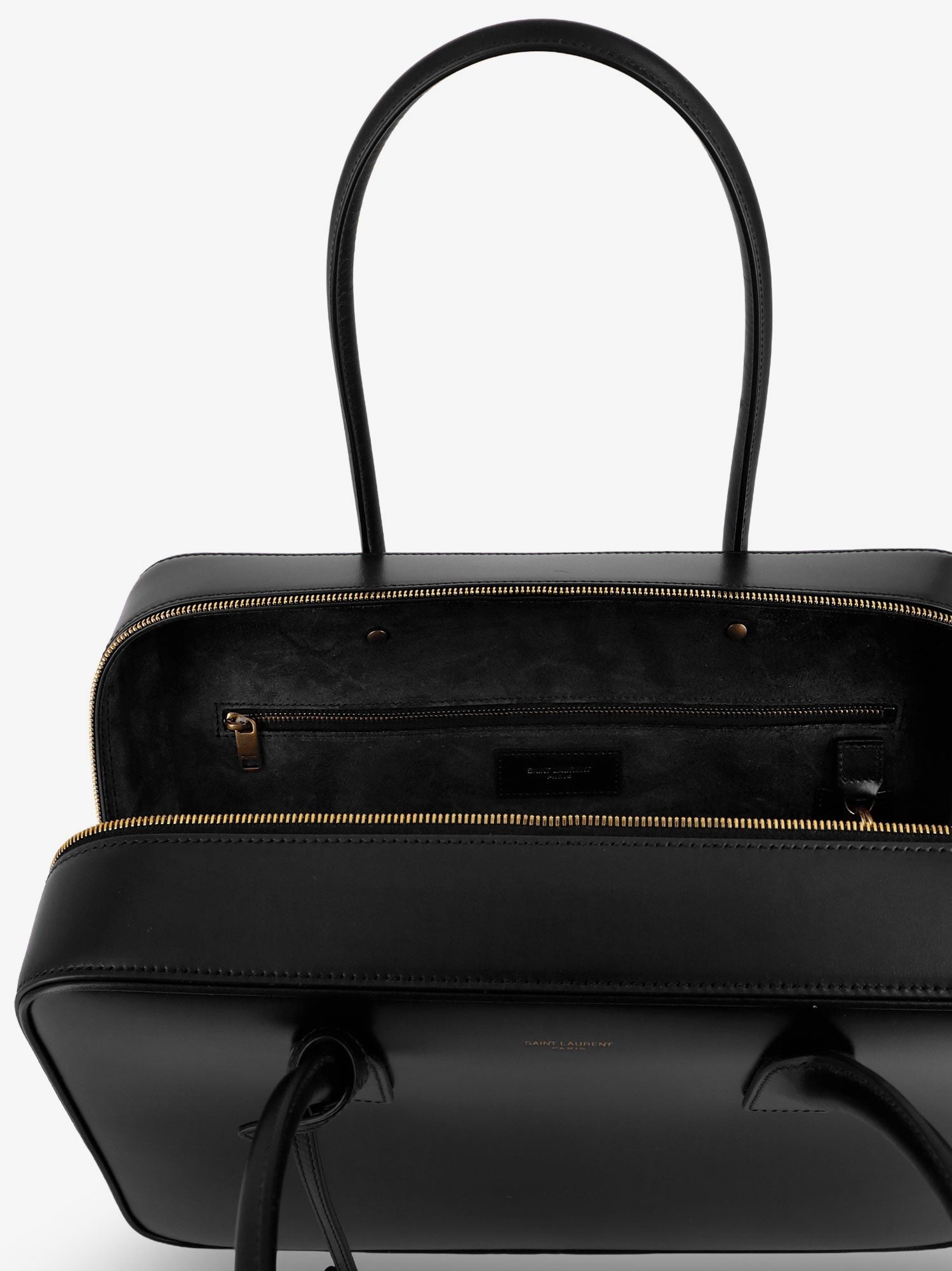 Saint Laurent Women's Sac De Jour in Box Shoulder Bag Black