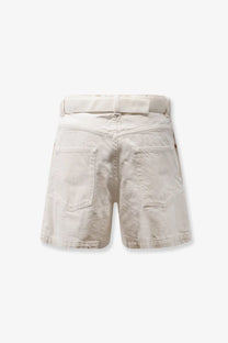Sacai Women's Double Fabric Shorts White
