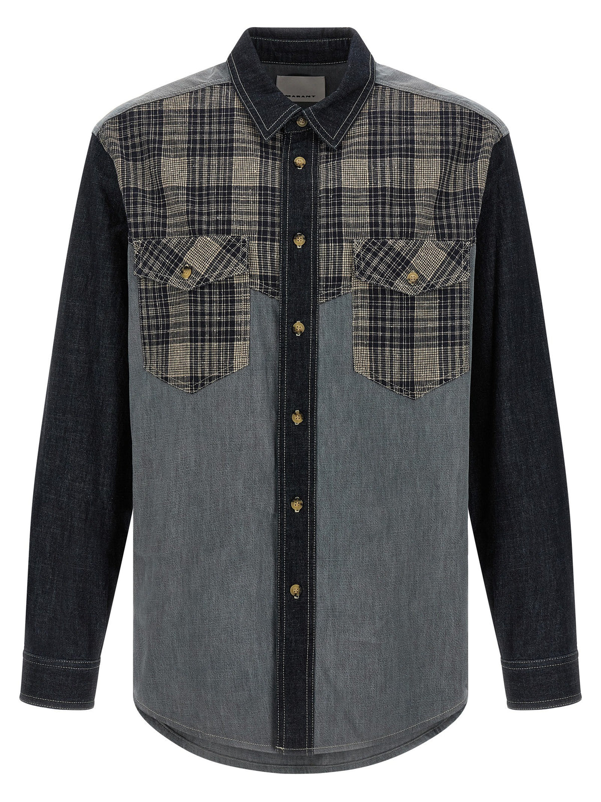 ISABEL MARANT Sacha Shirt Gold