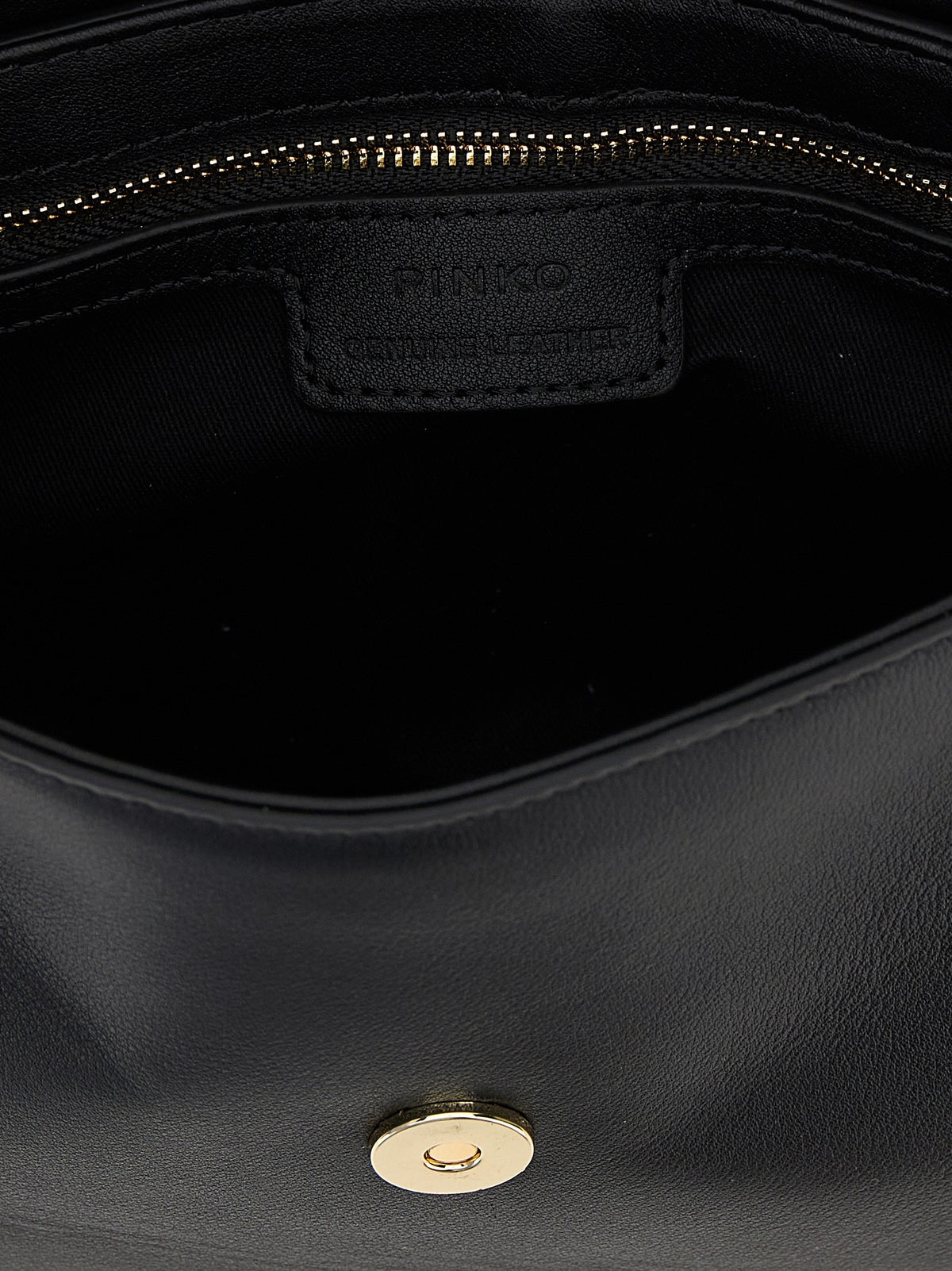 Pinko Saddle Mini Crossbody Bag Black
