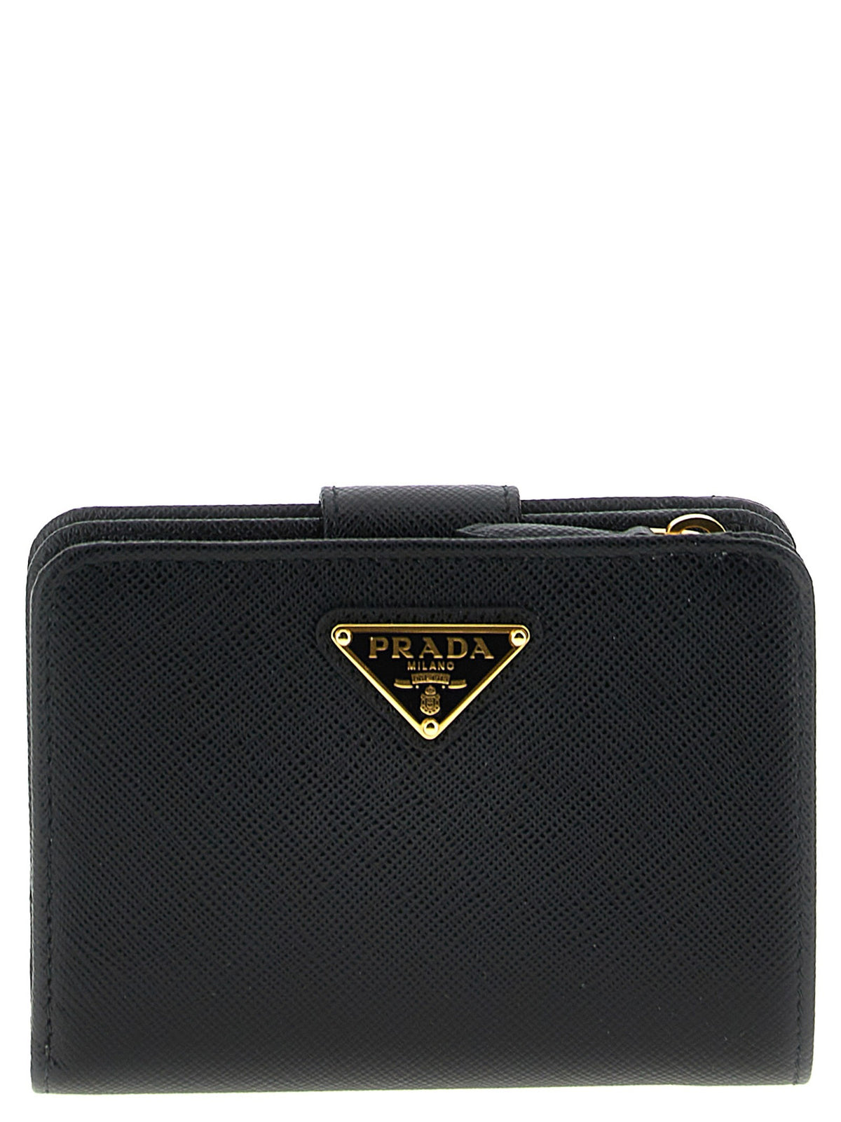 PRADA Saffiano Small Wallet Black