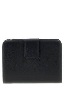 PRADA Saffiano Small Wallet Black