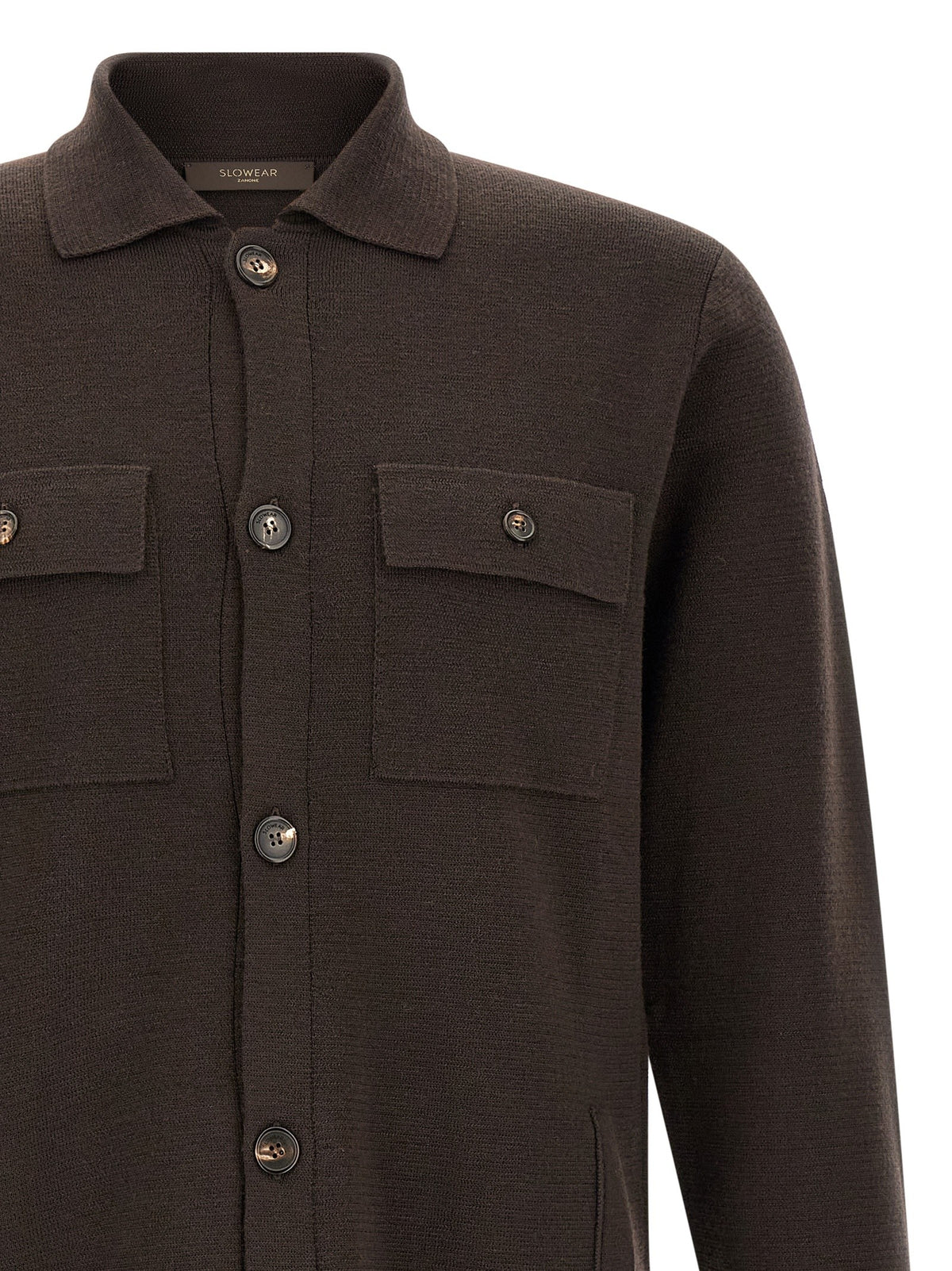 Zanone Saharan Cardigan Brown