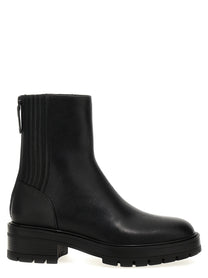Aquazzura Saint Honore Ankle Boots Black