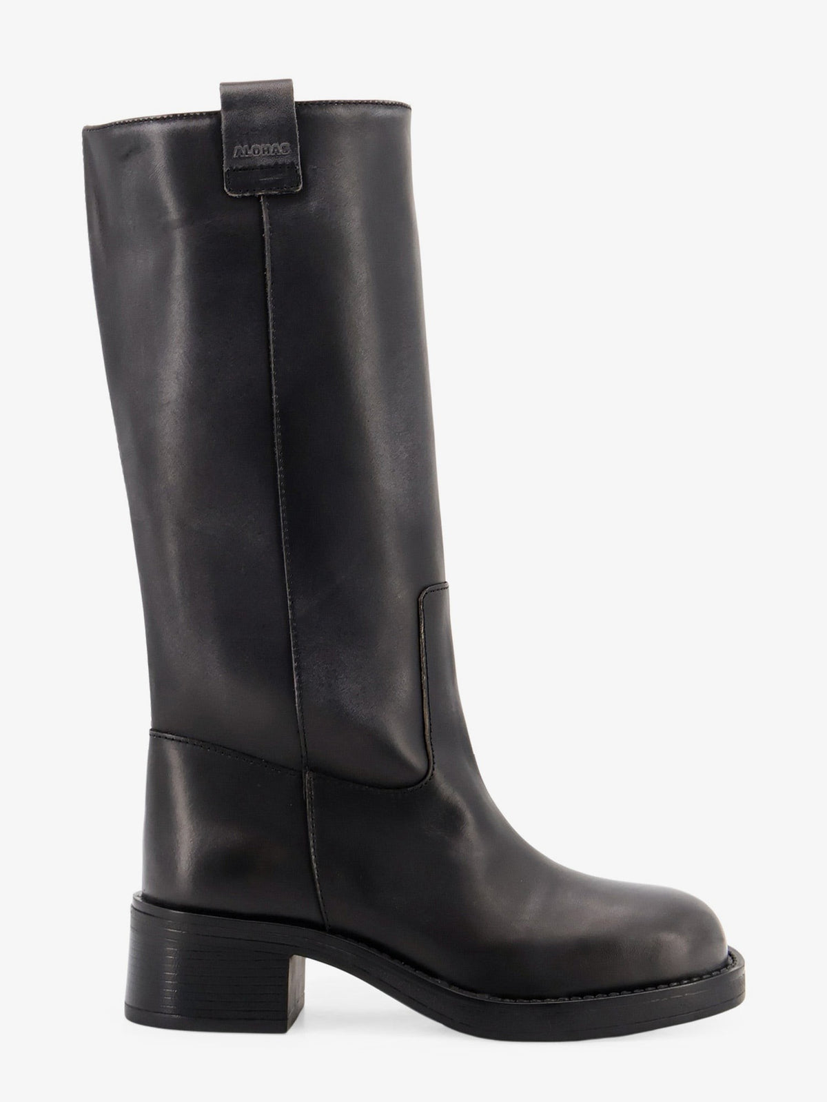 Alohas Women's Sajan Leather Boots Black