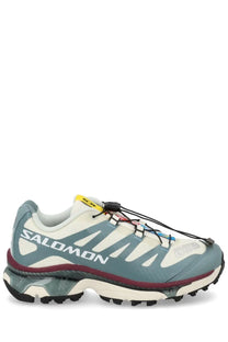 Salomon unisex sneaker multicolor Salomon x ultra 3 trail running shoe in muted teal cream with black laces red and yellow accents