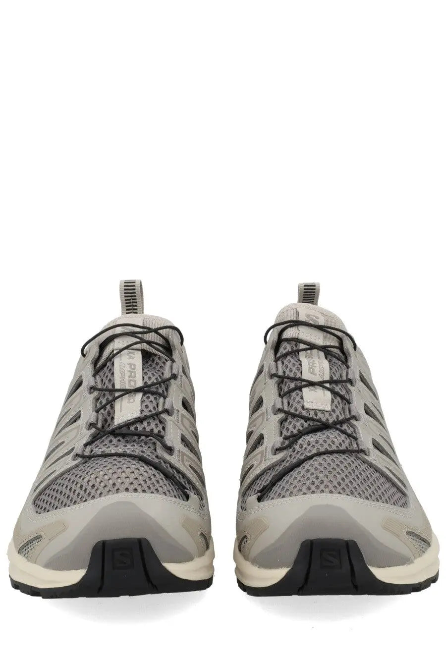 Salomon unisex sneaker xa pro 3d amphib multicolor trail running shoes with gray mesh upper and black laces