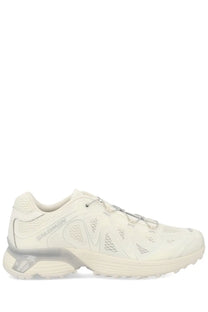 Salomon unisex sneaker XT whisper void white with white mesh upper and translucent midsole for trail running