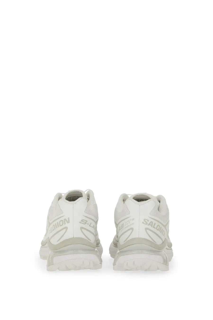 Salomon unisex sneaker XT white with sleek modern design and translucent rubber soles for running and training