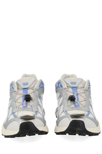 Salomon unisex xt whisper sneaker grey with light gray and blue mesh upper synthetic overlays trail running shoes