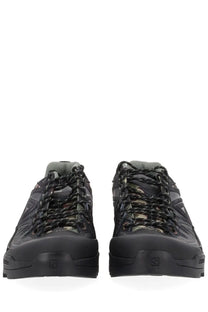 Salomon x carhartt wip unisex alp solomon carhartt sneaker black with rugged textured upper and reinforced toe cap