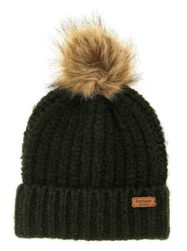 Barbour Saltburn Set: Cap + Scarf Gold