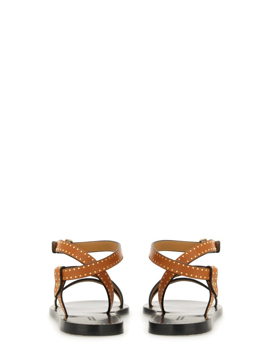 Isabel Marant Women's Sandal Jopee Brown