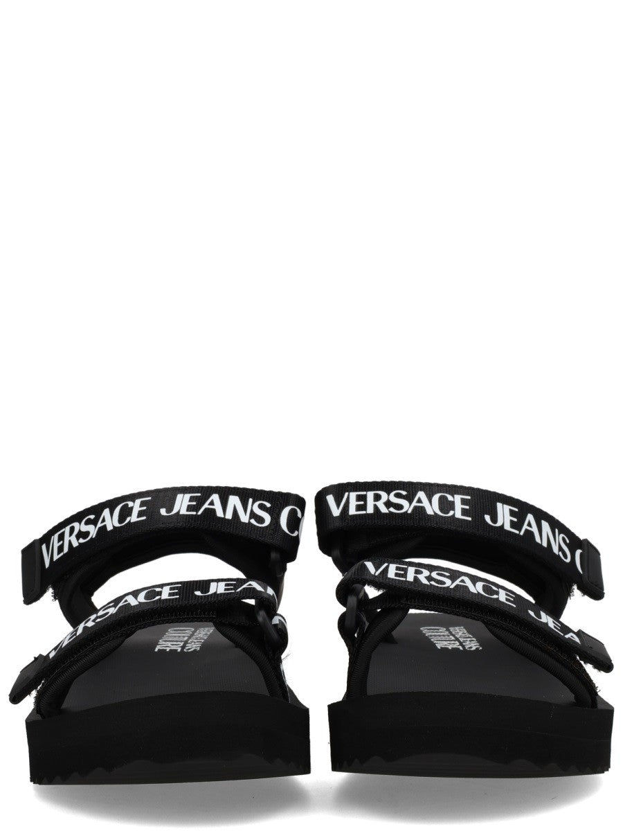 Versace Jeans Couture Women's Sandal Miami Black