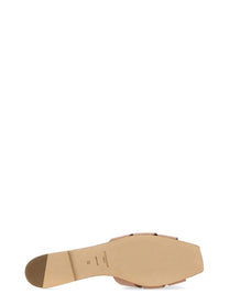 Saint Laurent Women's Sandal NU Pieds Tribute Beige