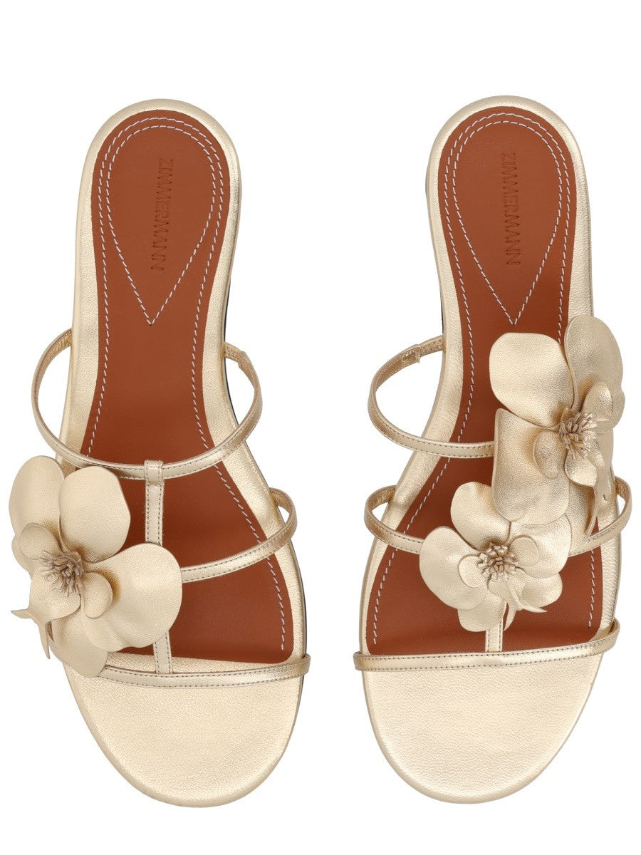 Zimmermann Women's Sandal Orchid Gold