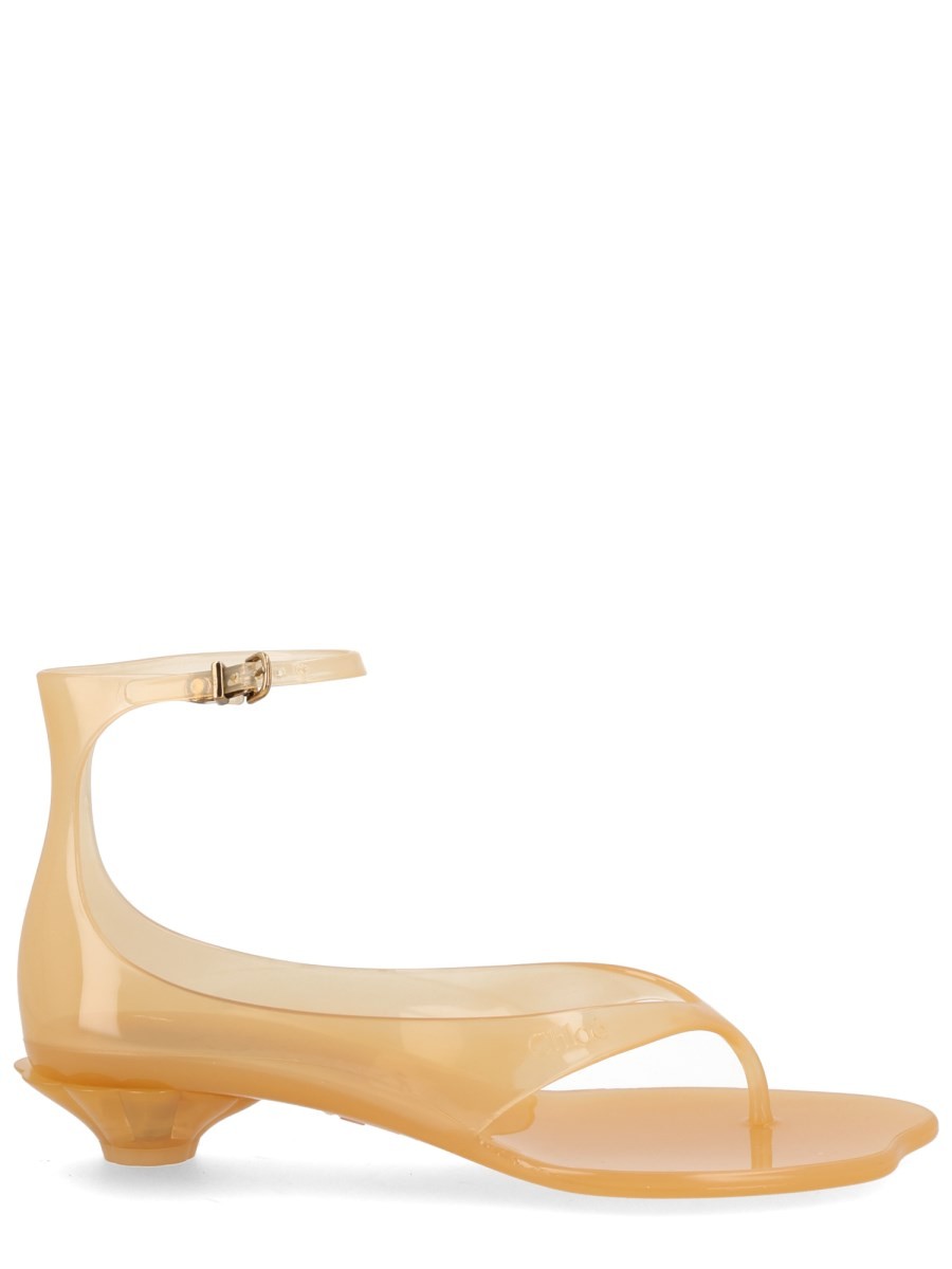 Chloé Women's Sandalo Chloè Jelly Beige