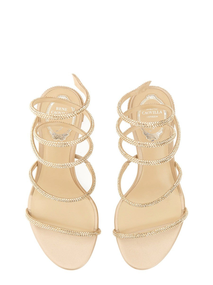 Rene Caovilla Women's Sandalo Cleo Beige