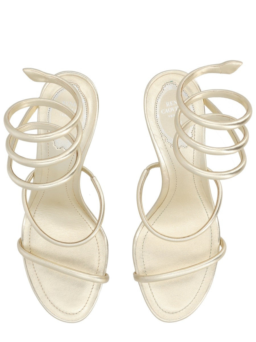 Rene Caovilla Women's Sandalo Cleo Gold