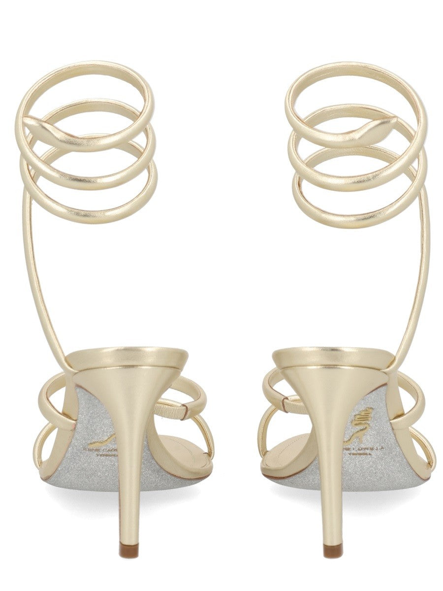 Rene Caovilla Women's Sandalo Cleo Gold