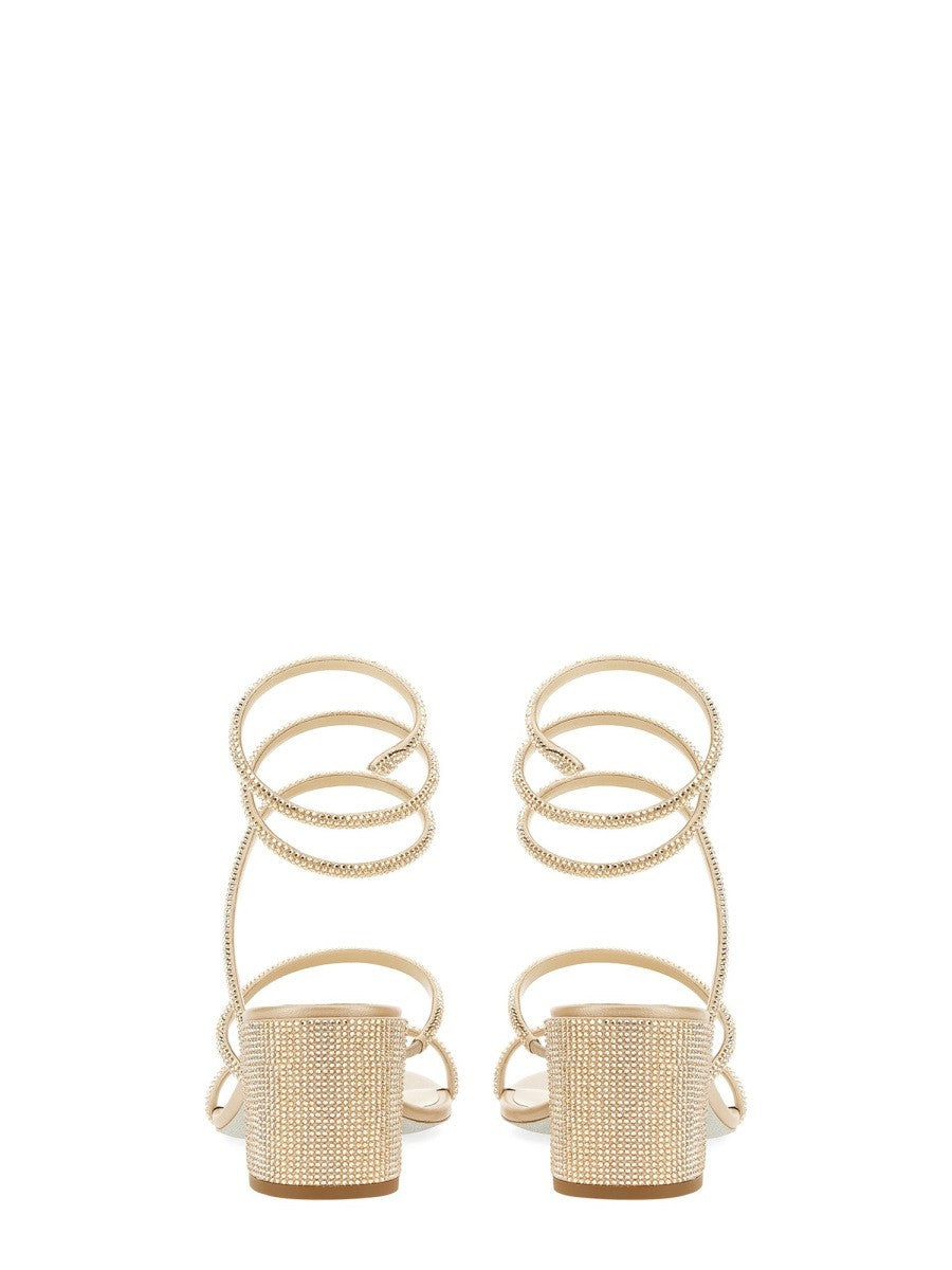 Rene Caovilla Women's Sandalo Cleo Beige