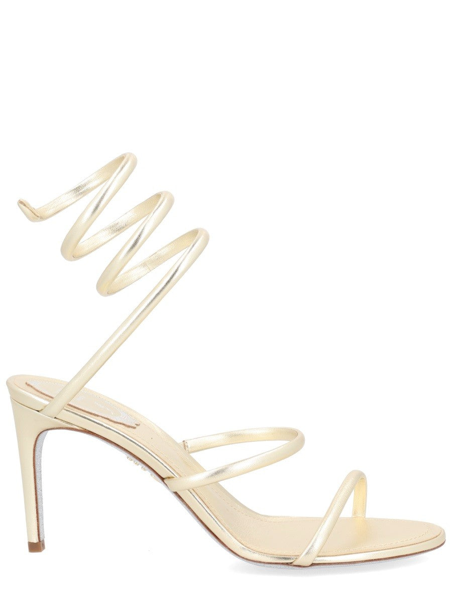 Rene Caovilla Women's Sandalo Cleo Gold