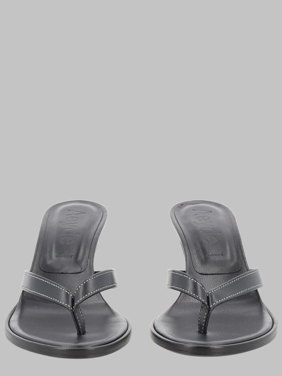 Aeyde Women's Sandalo Daphne Con Tacco Black