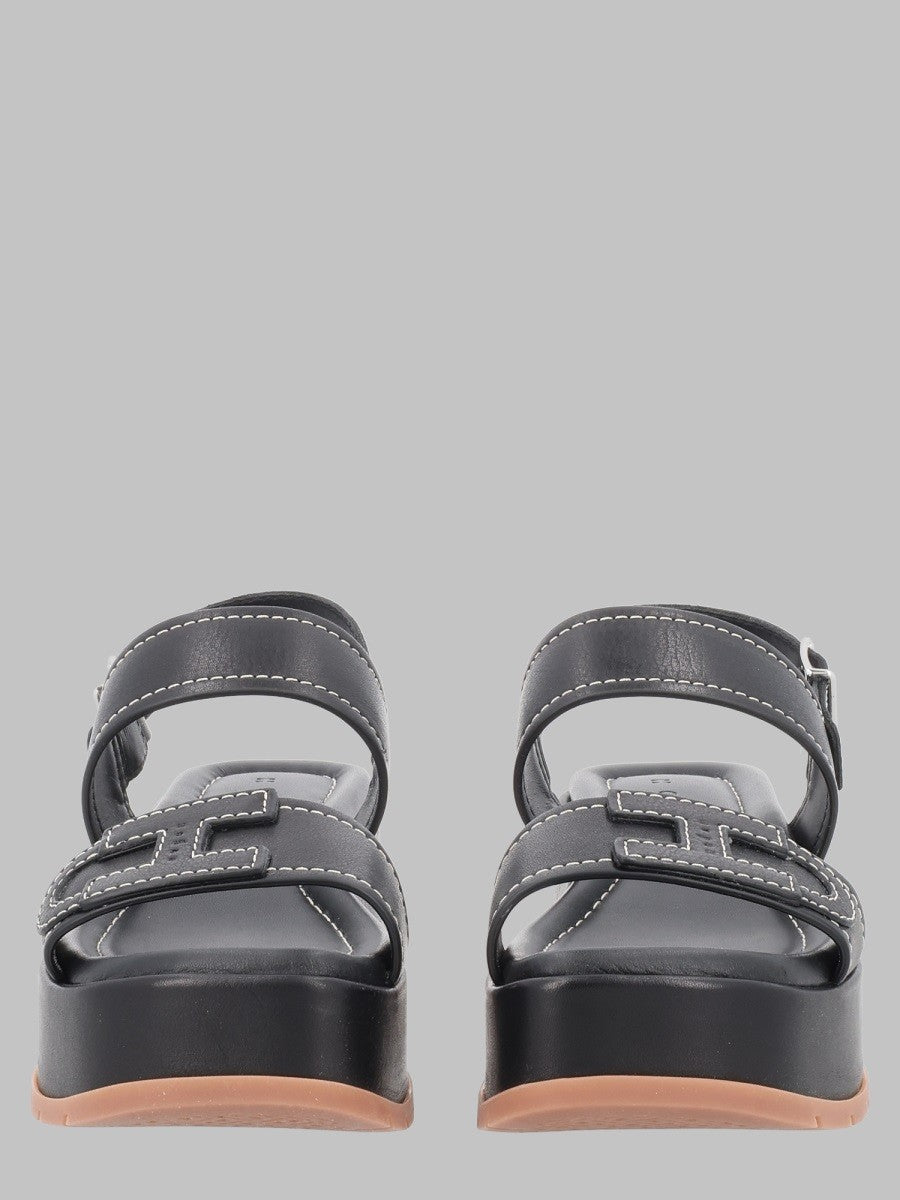 Hogan Women's Sandalo Hogan H703 Black