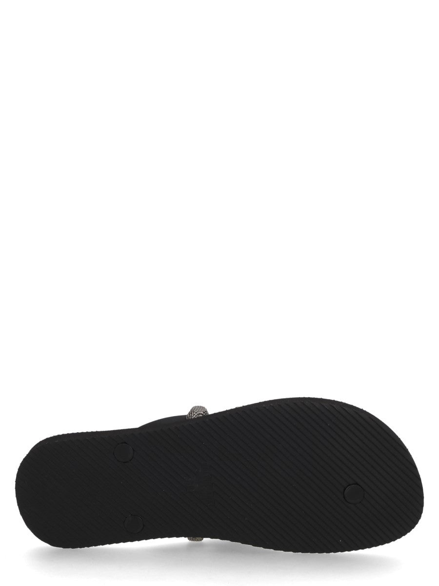 Balenciaga Women's Sandalo Infradito Cagole Black