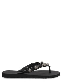 Balenciaga Women's Sandalo Infradito Cagole Black