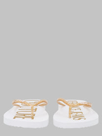 Versace Jeans Couture Women's Sandalo Infradito Con Gold