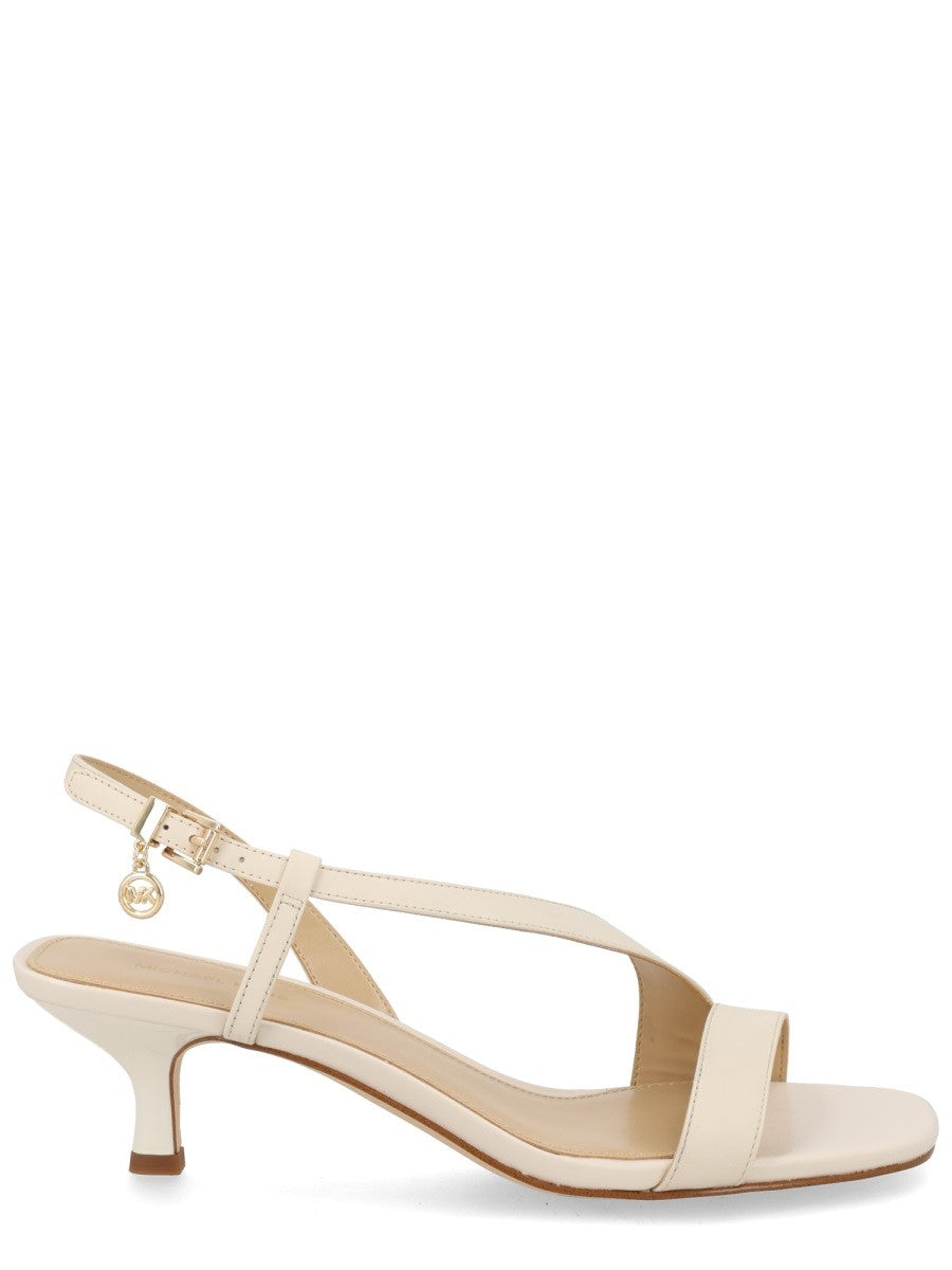 Michael Kors Women's Sandalo Jaida Con Tacco White